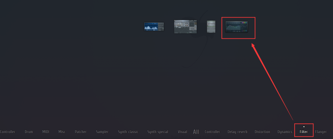 Select the "Fruity parametric EQ2" plugin