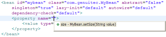 Spring development in MyEclipse