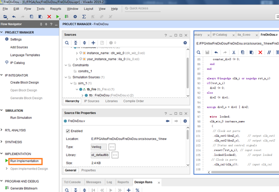 Use the dict option in Vivado constraints - Programmer Sought