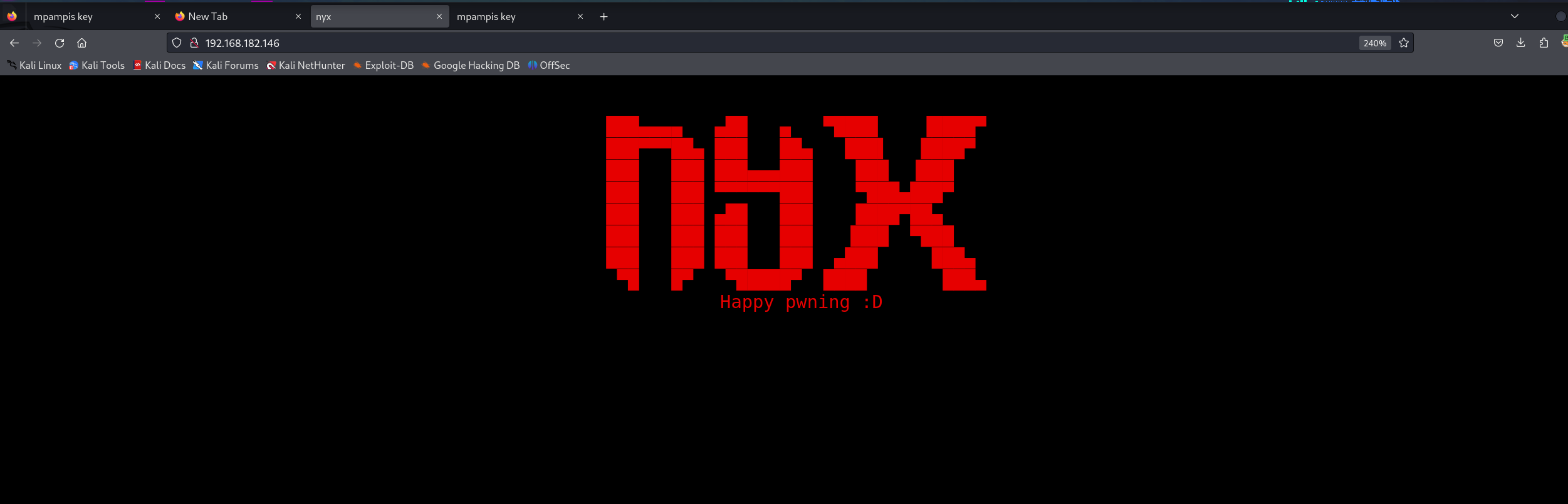 NYX<span style='color:red;'>靶场</span>