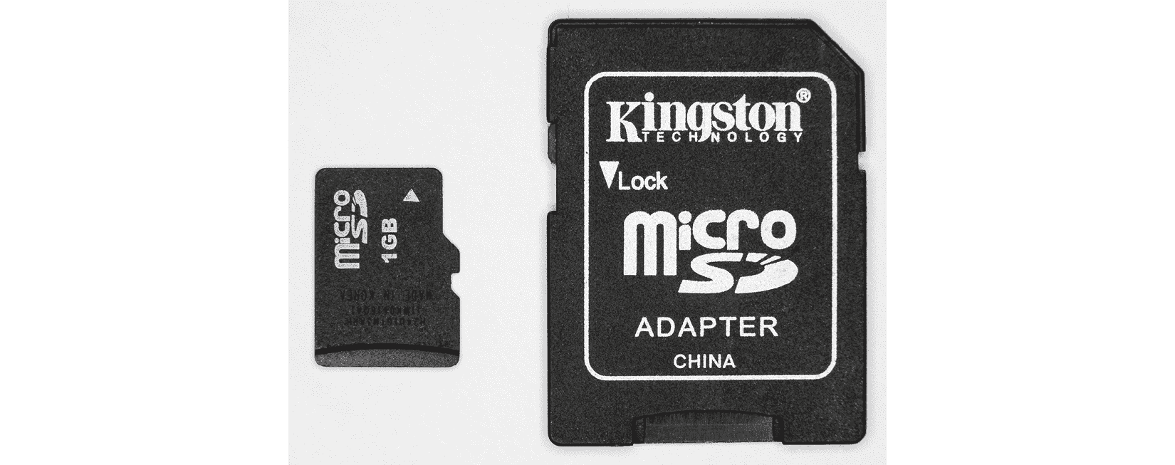 図 15: MicroSD から SD カードへのアダプター/コンバーター