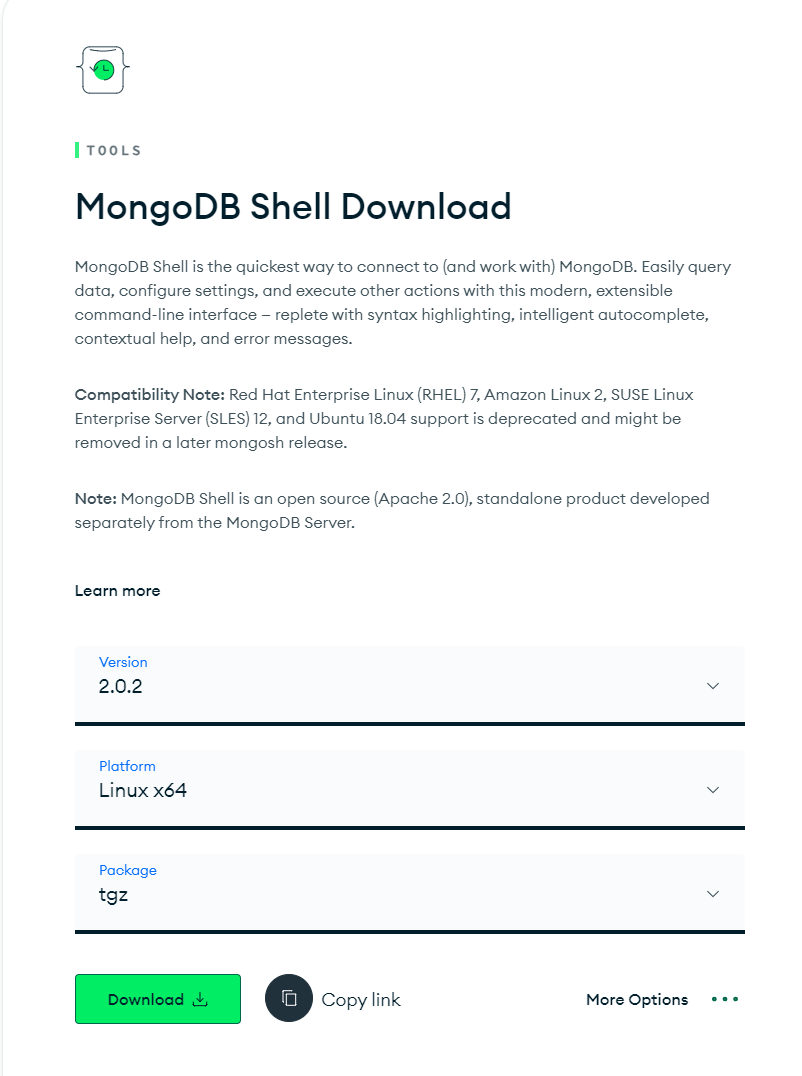 mongodb在Linux上的安装(包括mongodb shell的安装)_linux安装mongodb-CSDN博客