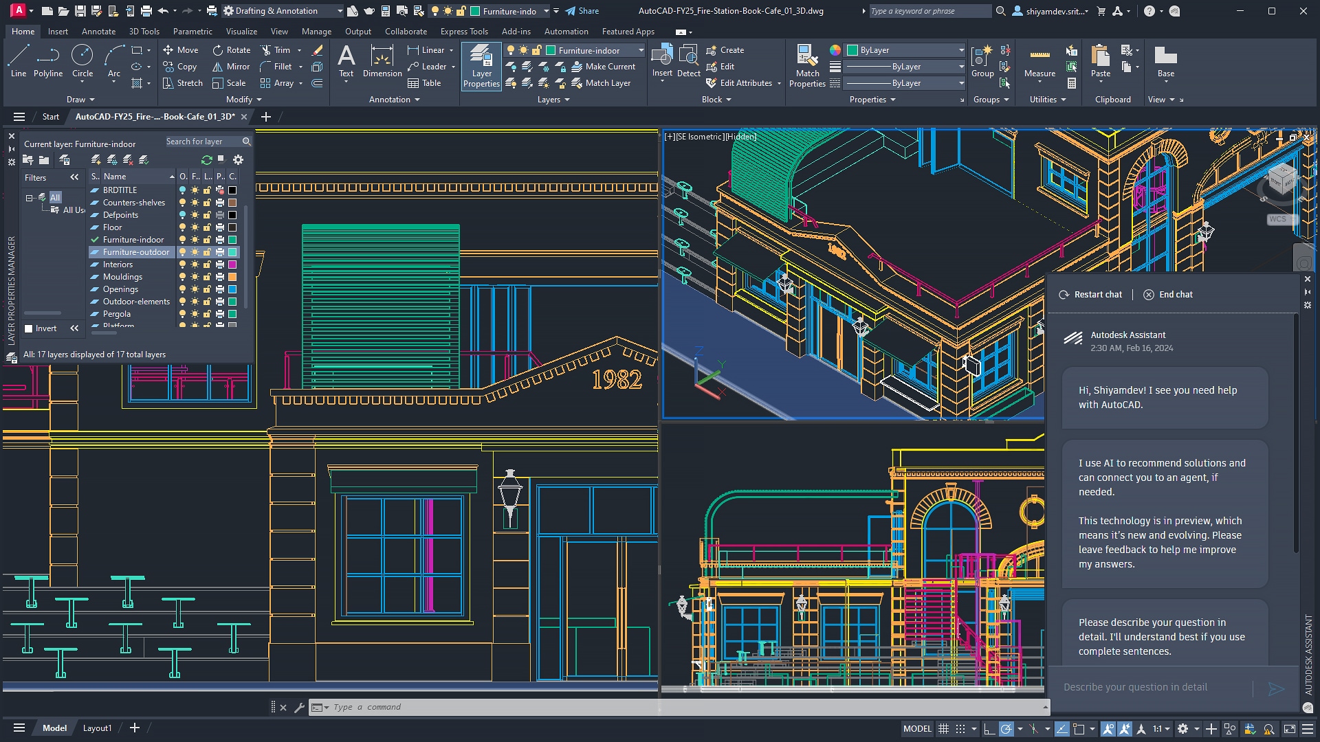 Autodesk <span style='color:red;'>AutoCAD</span> <span style='color:red;'>2025</span> (macOS, Windows) - 自动计算机辅助设计软件