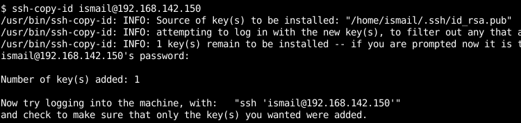 Adding User SSH Key to Remote Server