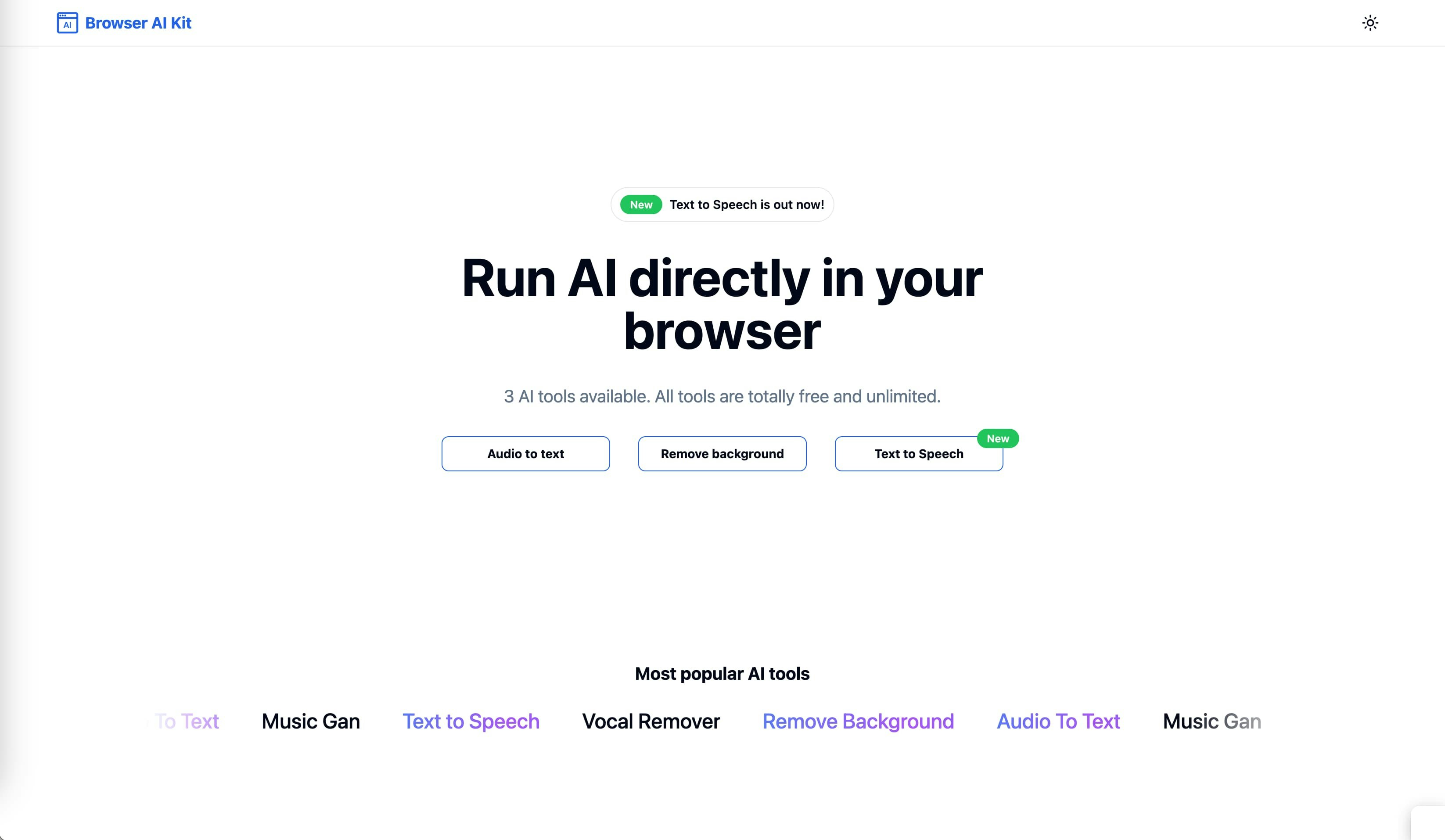 Browser AI Kit