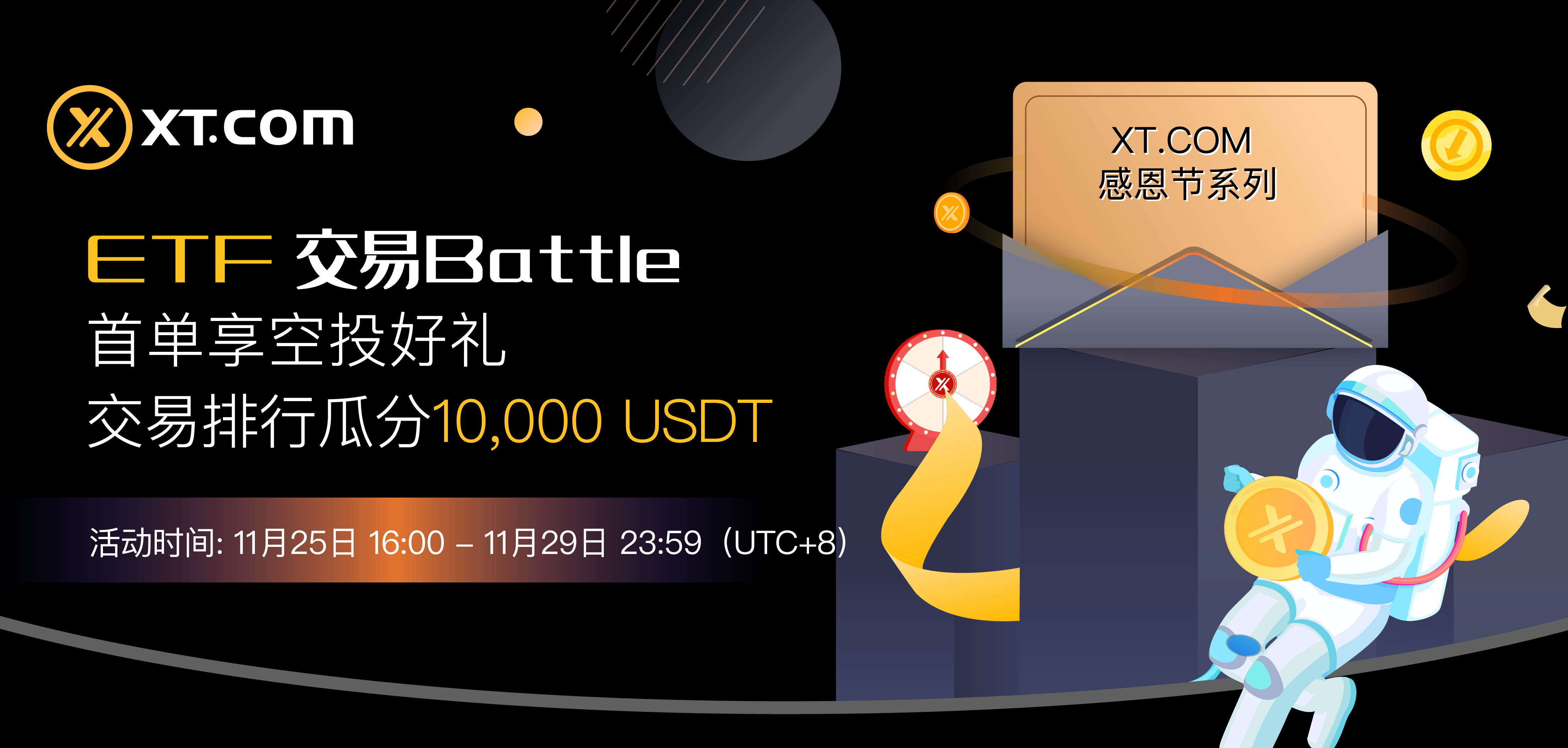 Xt Com 感恩节黑五 Etf交易battle活动 Xt Exchange的博客 Csdn博客