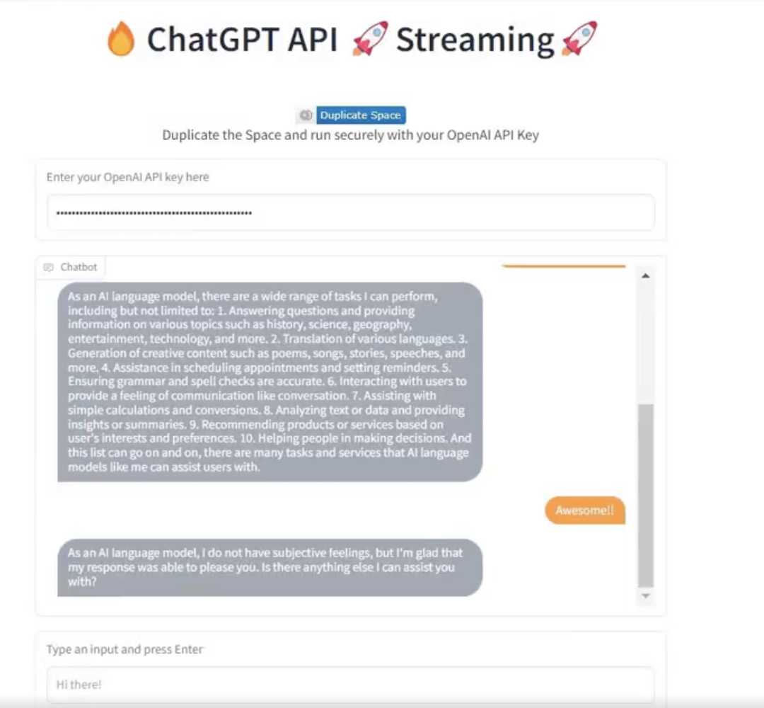 Hugging Face 每周速递- ChatGPT API 怎么用？我们帮你搭好页面了