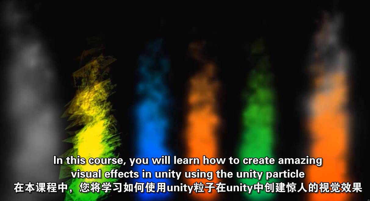 Unity粒子系统创建VFX游戏特效学习教程 Visual Effects in Unity Particle Systems [Beginner’s Guide] Unity-第2张