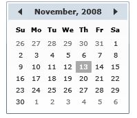 浅谈WPF中的Calendar日历控件