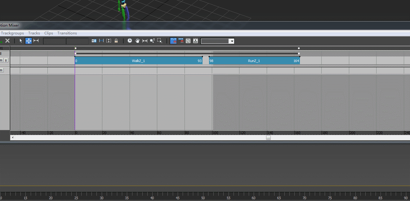 biped学习记录5混合器模式