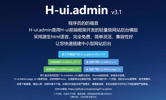 layui导入模板数据_大气漂亮美观的三个网站后台数据管理模板 大大提升你的开发效率...