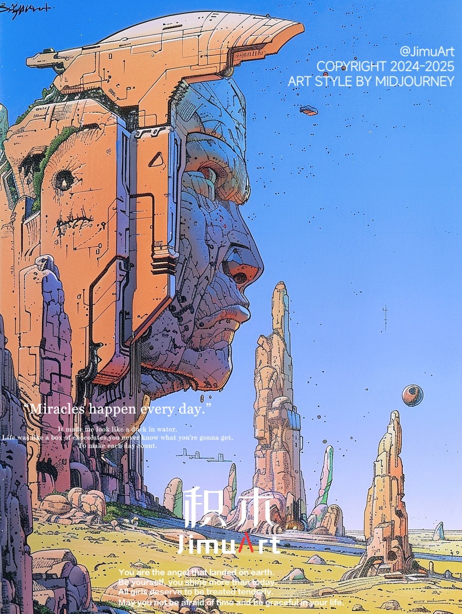 Midjourney艺术家分享｜By Moebius