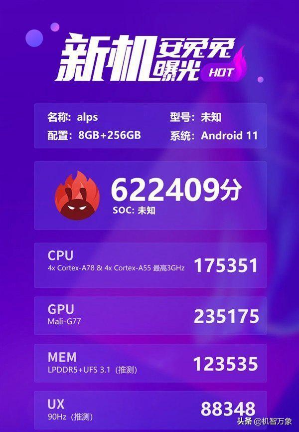 cortex系列处理器排行联发科供货基本实锤荣耀v40有望创造搭载四家