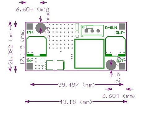 降压模块LM2596S的操作使用