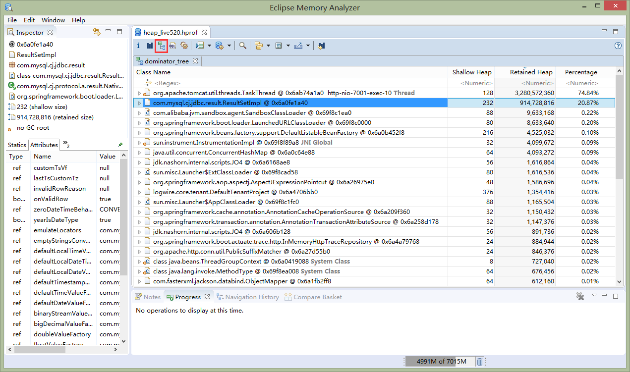 An example of Java heap memory leak analysis - Programmer Sought