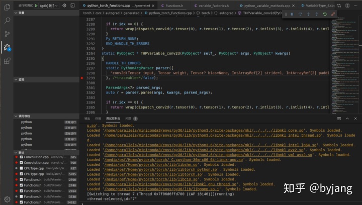 如何调试单个cpp pytorch internals 1 源代码调试方法