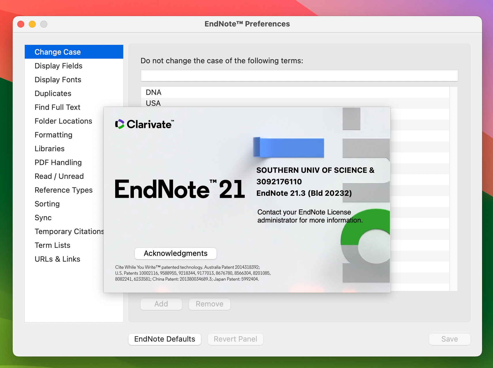 EndNote 21 for Mac v21.3 - 文献管理软件