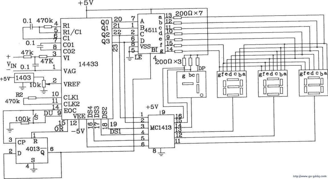 mc14433内部电路图图片