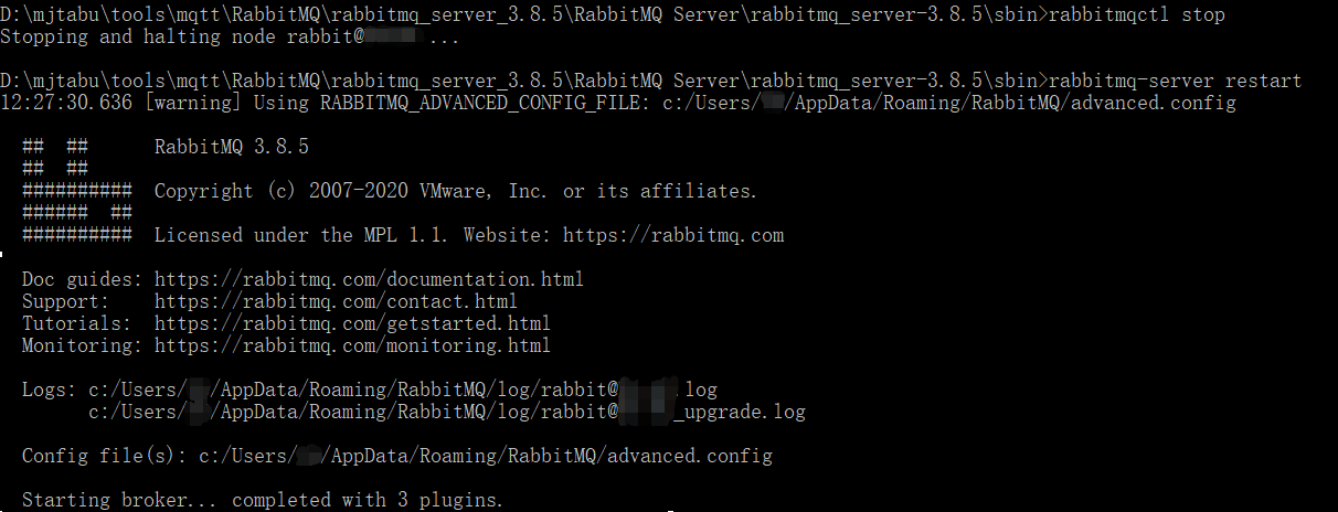 Window环境RabbitMq搭建部署_RabbitMq搭建部署_19