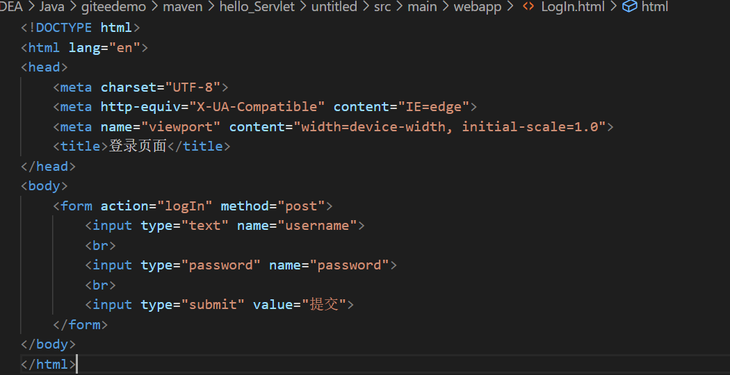 Tomcat+Servlet
