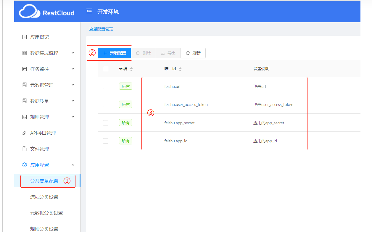 ETL结合飞书快速实现业务信息同步