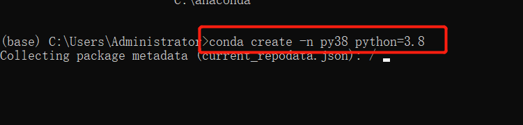 Anaconda创建python环境常见命令