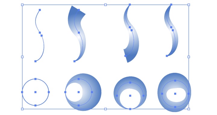 ai旋转扭曲ai可以画出哪些有趣的图形