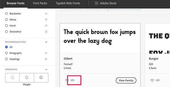 Add typekit font to a project Add typekit font to a project