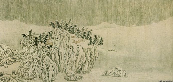 王维--充满诗意与禅味的水墨山水画卷