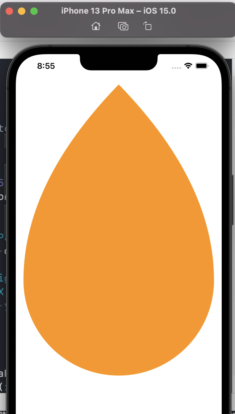 swiftui绘图shape大全之teardrop水滴形状中文教程含源码