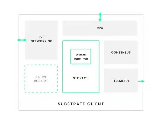 Why Compound chooses to use Substrate for independent chain development