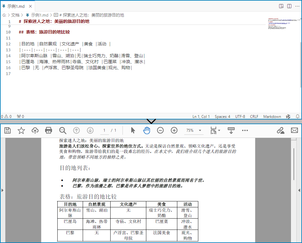 用C#将Markdown文件转换为PDF文件