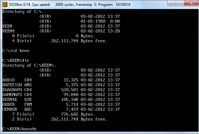 dosbox mount