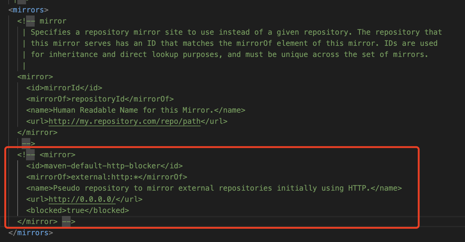 Since Maven 3.8.1 http repositories are blocked