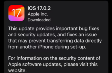 iOS 17.0.2