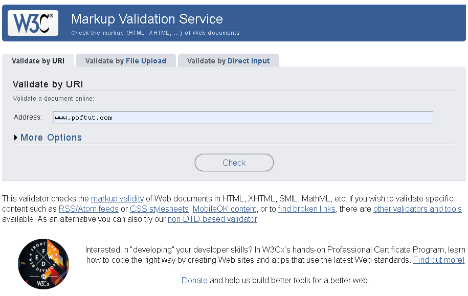 W3C Validator