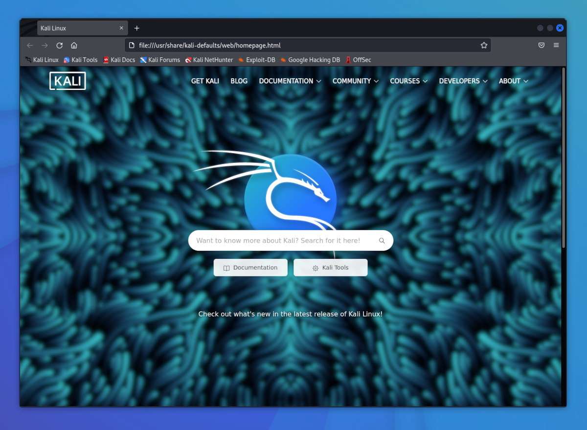 Kali Linux 2022.1 发布：引入了新的“全都有”离线 ISO