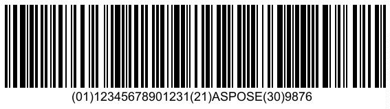 条码控件asposebarcode入门教程（7）：如何在java 中的 Gs1 128 条码生成器java Gs1 128 Csdn博客 9483