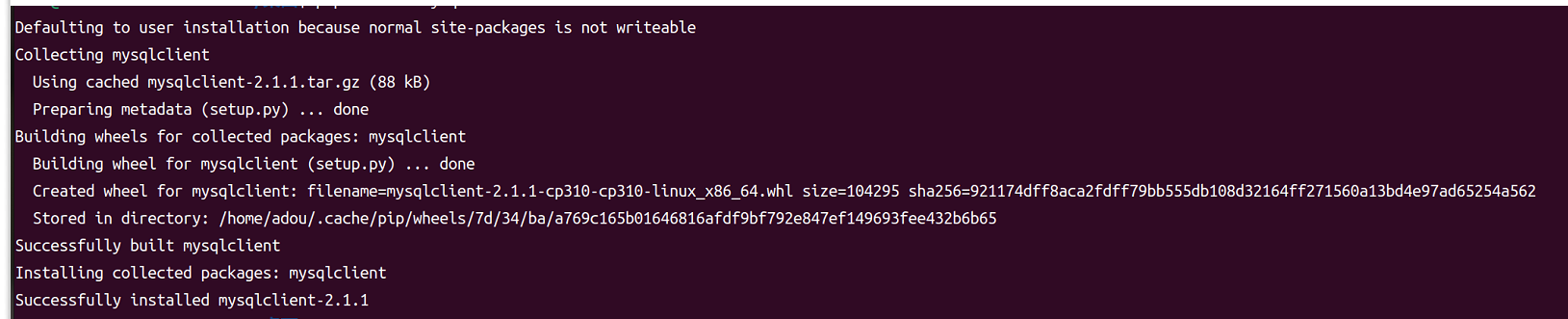 ubuntu-pip-install-mysqlclient-error-metadata-generation-failed