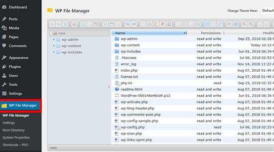 WP File Manager