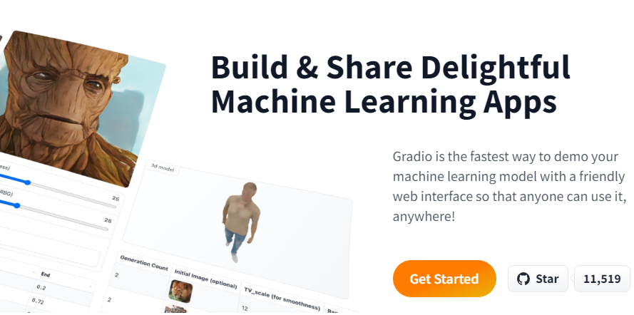 Gradio: quickly build your webApp