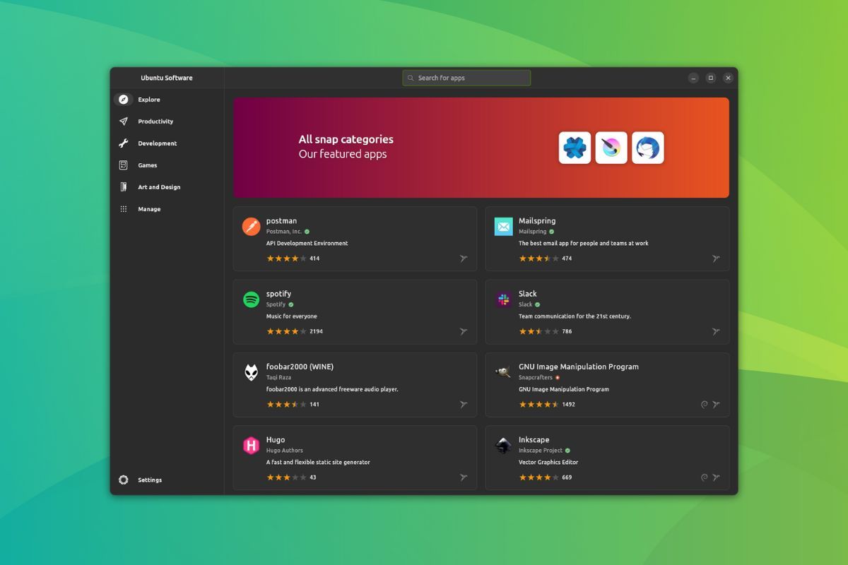 Ubuntu 23.10 will debut a new Ubuntu store based on Flutter Ubuntu 23.10 will debut a new Ubuntu store based on Flutter