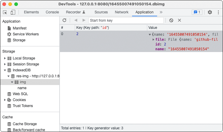 实现图片本地化 ServiceWorker + IndexedDB