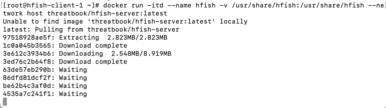 hfish<span style='color:red;'>蜜罐</span>docker<span style='color:red;'>部署</span>