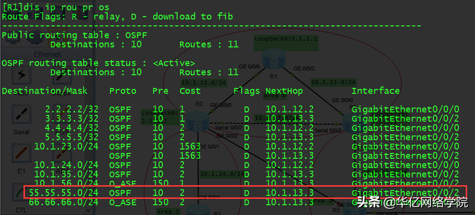 OSPF汇总及认证