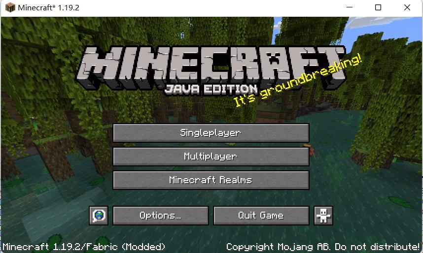 Minecraft 1.19.2 Fabric模组开发 01.eclipse 开发包构建教程