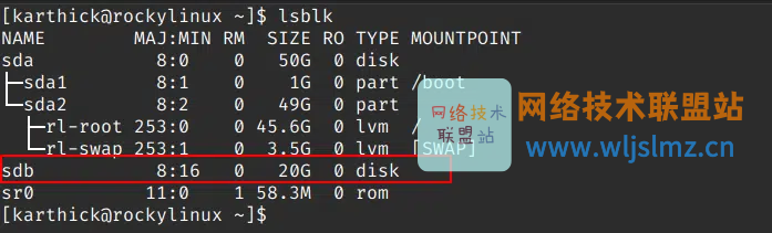 查看块设备详细信息