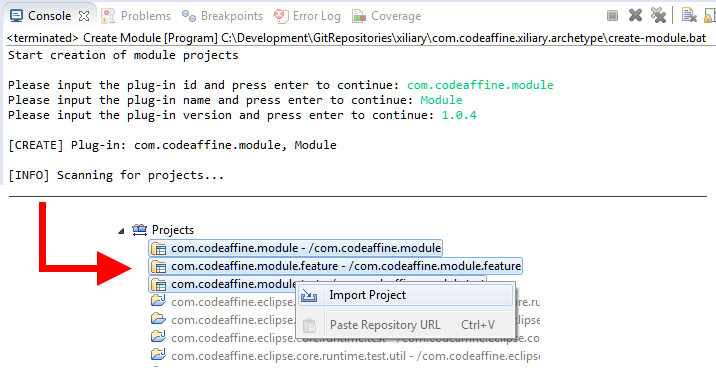 maven_使用Maven原型高效创建Eclipse模块