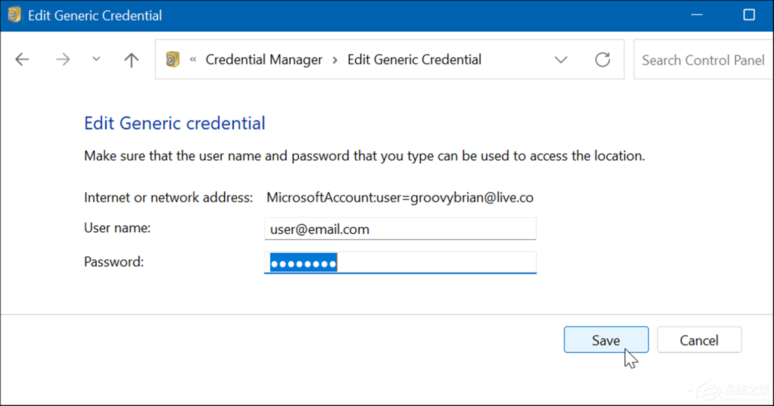 Win11的Credential Manager怎么打开？