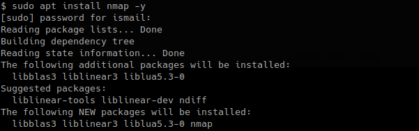 Install Nmap For Ubuntu, Debian, Mint, Kali: